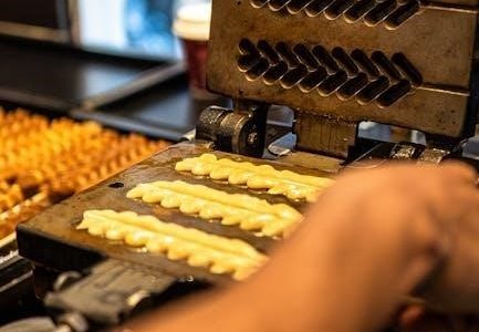 waffle iron instructions